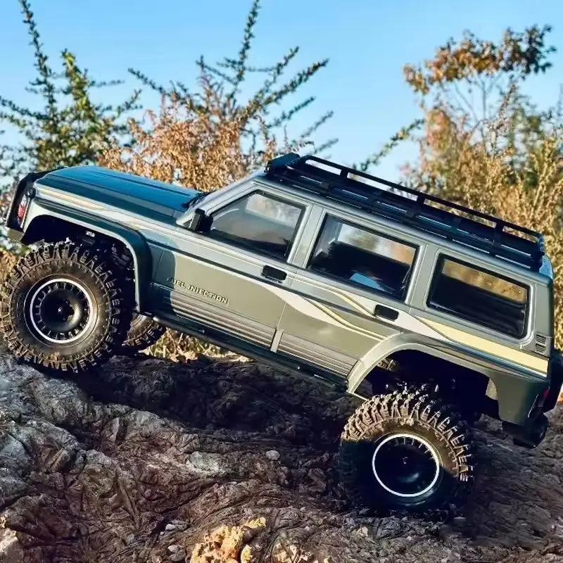 1/10 Rc خزان زاحف جديد 2025 Yk4107 محاور البوابة للصدمات الزيتية منخفضة Cg غلاف كمبيوتر واقعي جميع التروس المعدنية - التسلق النهائي