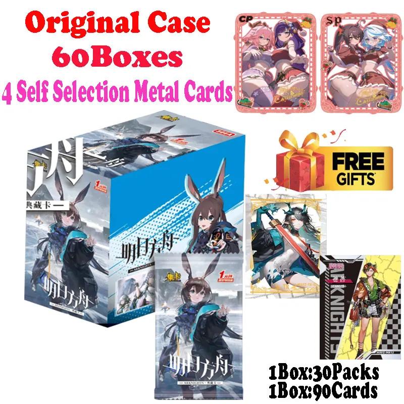 

Wholesale 2024 Lastest Arknights Collection Card Bennett Eula Booster Box CCG TCG Doujin Toys And Hobbies Gift