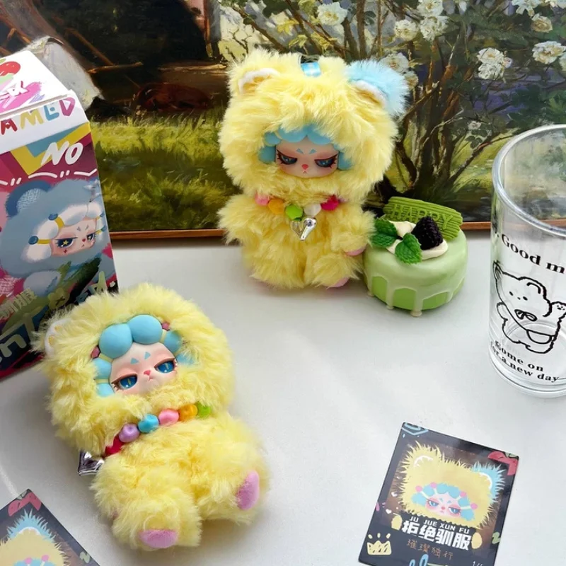 

NEW Genuine DODO RARA Refuse to tame Series Plush Blind Box Cute Figure Bag Charm Collectible Toy Pendant Kids Mystery Box Gift