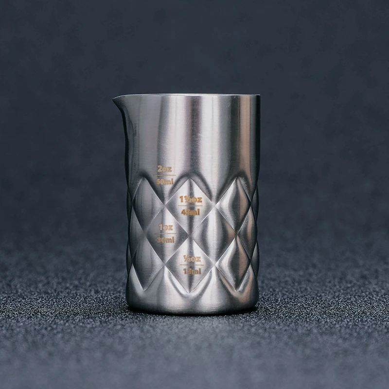 100 مللي 304 قياس كوب أدوات بار قياس كوكتيل Jigger-شريط معدني الروح قياس مع صب صنبور الفضة/النحاس #3