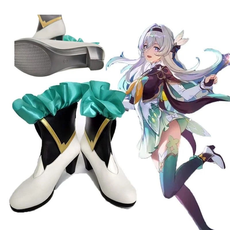 Honkai Star Rail Firefly Cosplay Game Shoes Costume Accessories Props Anime Firefly Party for Woman Shoe