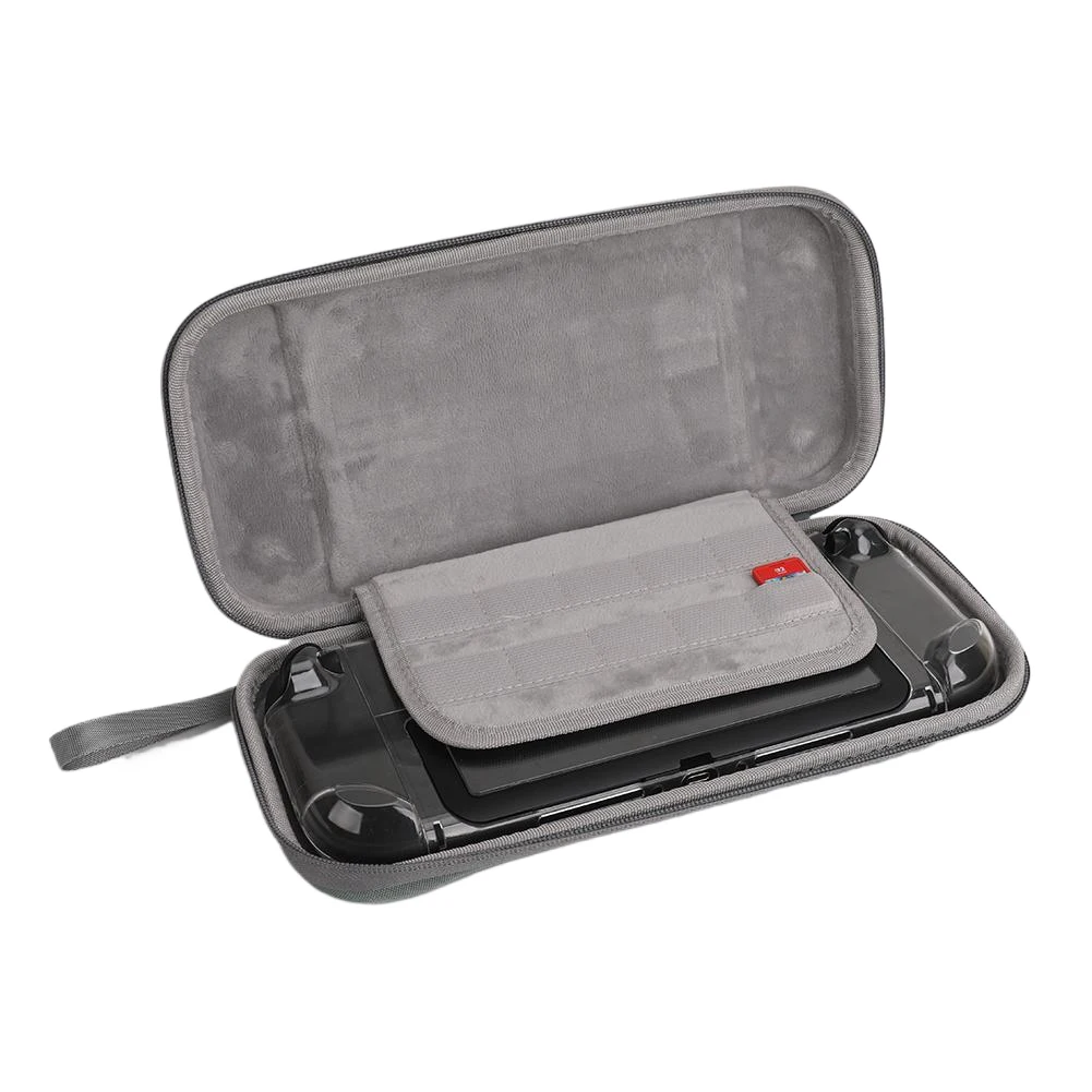 For NS2 Hard Shell Console Carry Bag Anti-Scratch Portable Organizer Case Oxford Cloth Carrying Protective Case Gifts for Friend