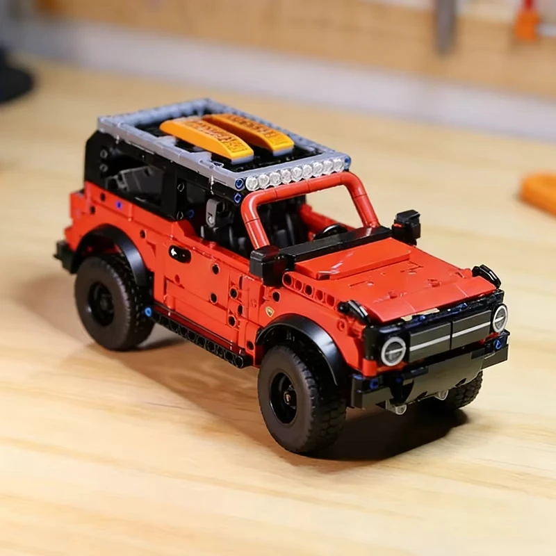 

Совершенно новый набор из 943 деталей для сборки механического конструктора, модель внедорожника, подарок на день рождения, Рождество, архитектурное украшение.