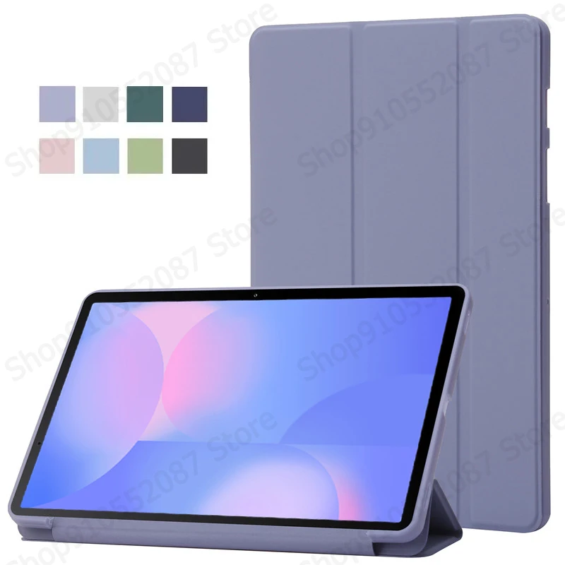 

For Samsung Tab S10 FE Plus Case Trifold PU Leaher Soft Back Stand Tablet Funda For Galaxy Tab S10 FE Plus 13.1 Case X620 X626B