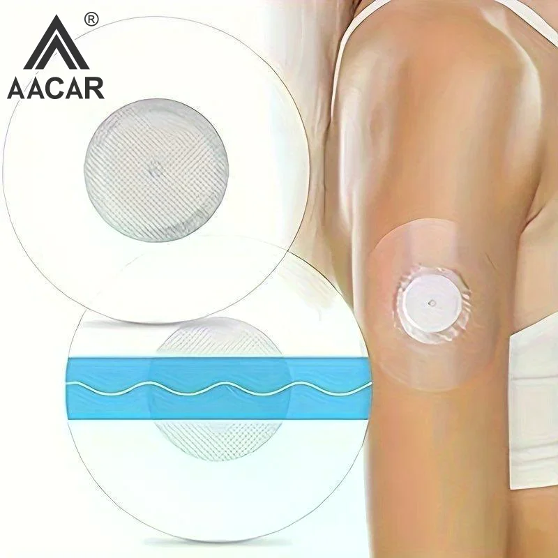 10/20/50pcs Freestyle Libre Sensor Covers, Latex-Free Adhesive For Libre 2, Precut CGM Tape, Waterproof, Strong Stick