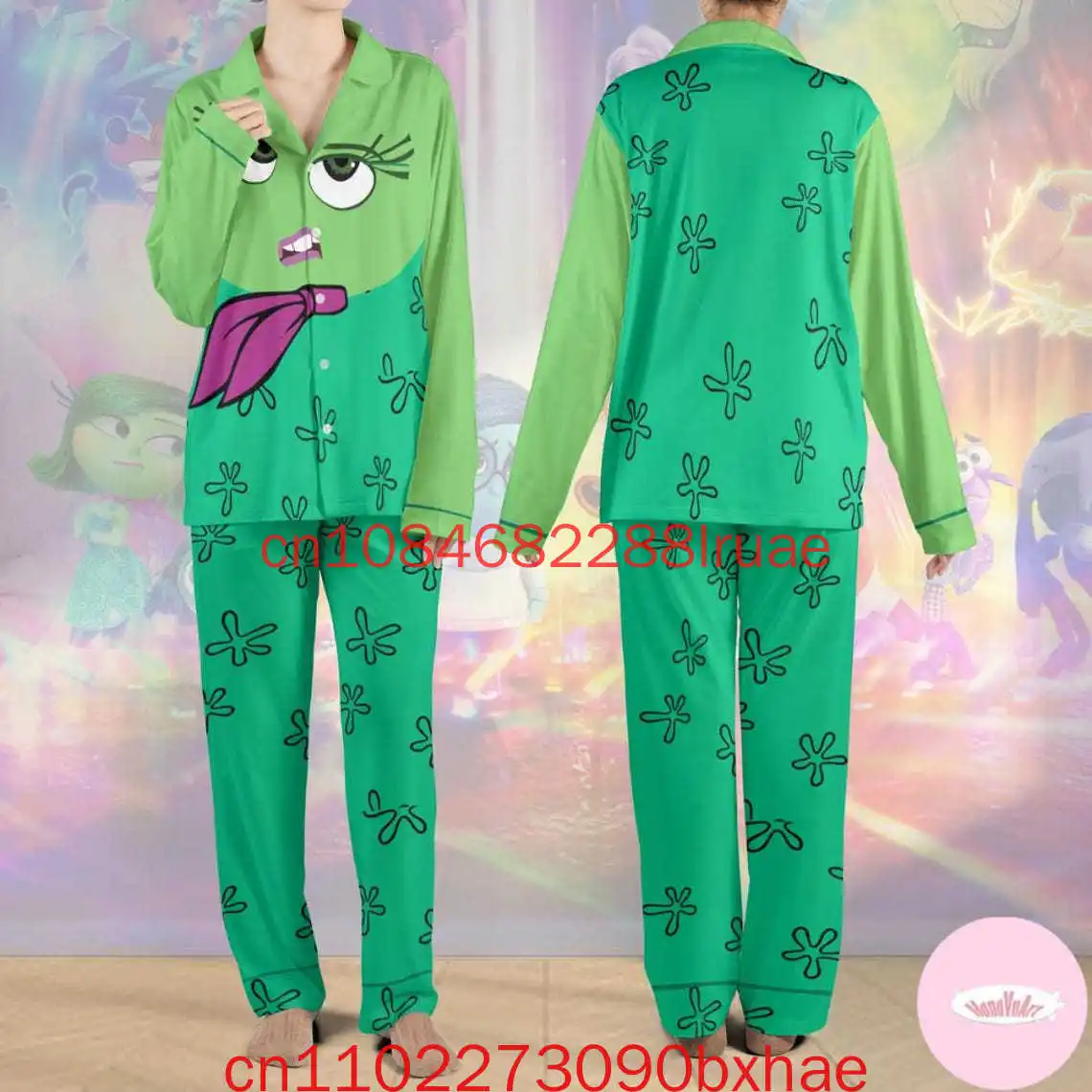 

Anxiety Inside Out Pajamas Set Disney Emotions Holiday Pajamas Disney Feelings Matching Pajamas Everything Is Fine Anxiety Shirt