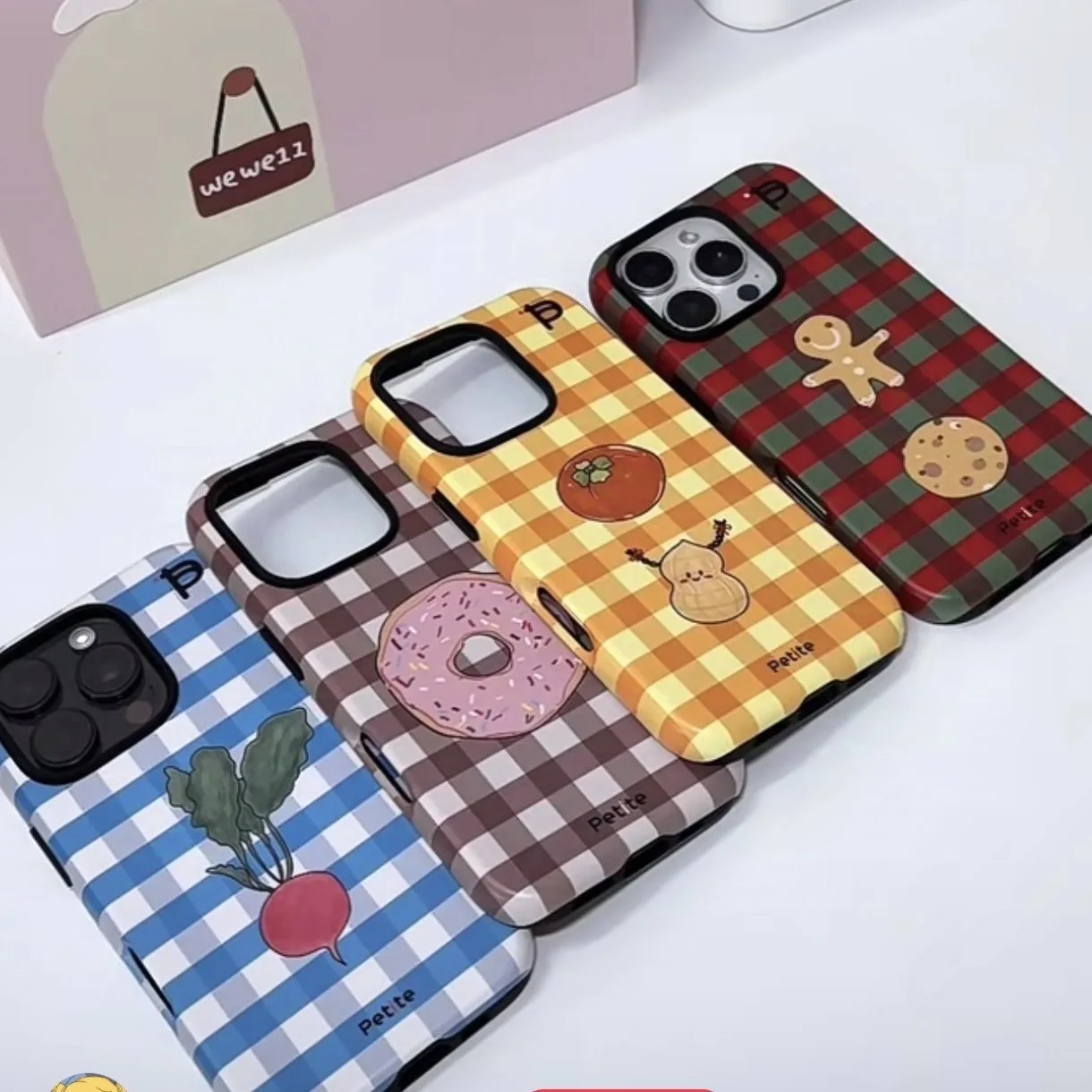 

Luxury Carrots Donuts Cookies Pattern Phone Case for Samsung Galaxy S23 S24 S25 S26 FE Plus Ultra Edge 4G 5G Luxury Double-layer