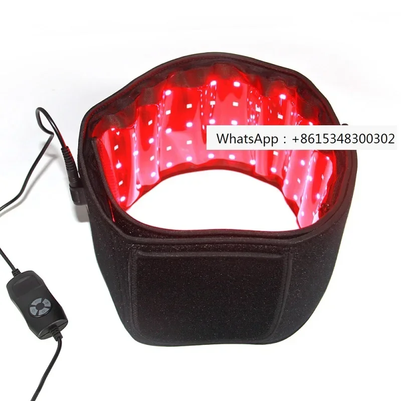 

Overseas Stock Red Light Therapy Belt LED Infrared Therapy Belt Wave Length 660nm/850nm For Weight Loss Reduce Joint Pain Treat