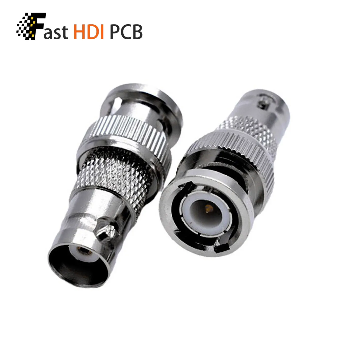 BNC Male to Female Adapter BNC-JK 50 Ohm Straight Connector for CCTV Camera Video Surveillance RF Test Equipment Antenna Ham