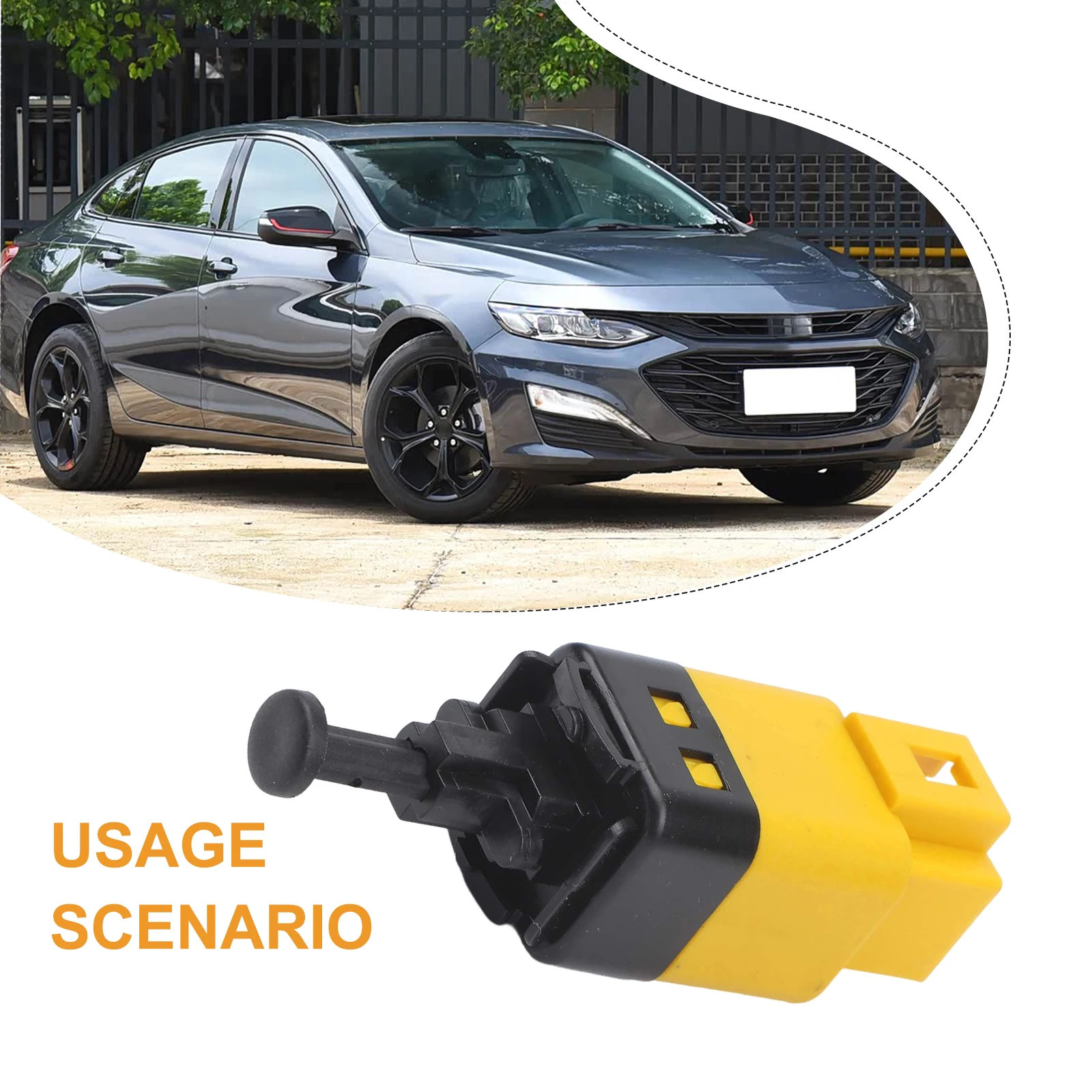 Car Repair Brake Light Switch OEM 96874571 As Shown In The Figure Plug-and-play ABS Plastic Construction Plastic And Metal