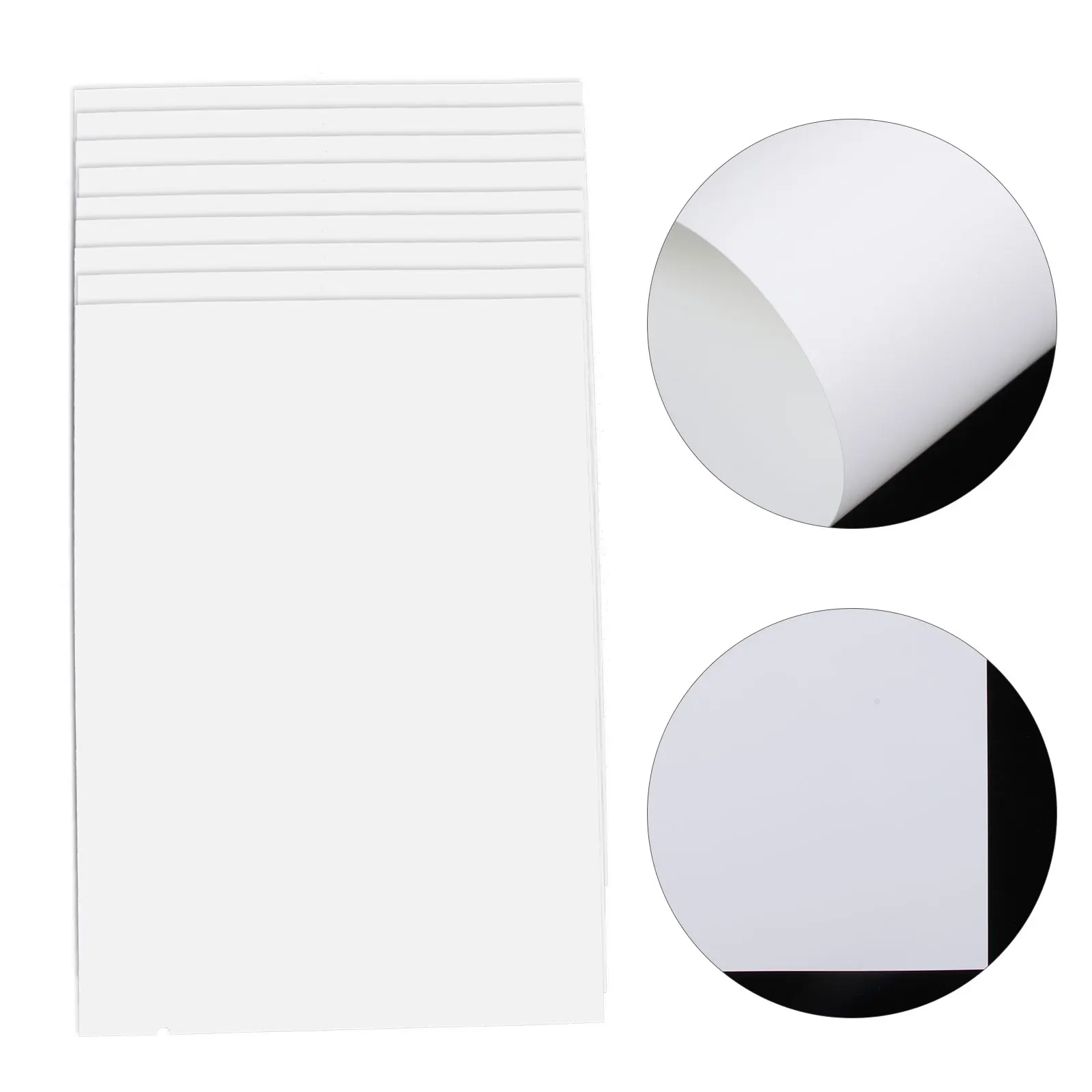 

10 Sheets A4 Double-sided Glossy Pearlescent Photo Paper 0.16mm Thick Smooth Printing Printer Compatible Office School