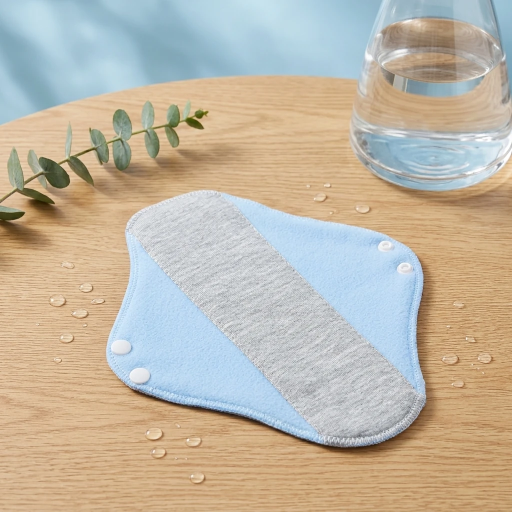 Hype Washable Reusable Sanitary Napkins, Soft Cotton Leakproof Period Pads Eco Friendly BHL1513