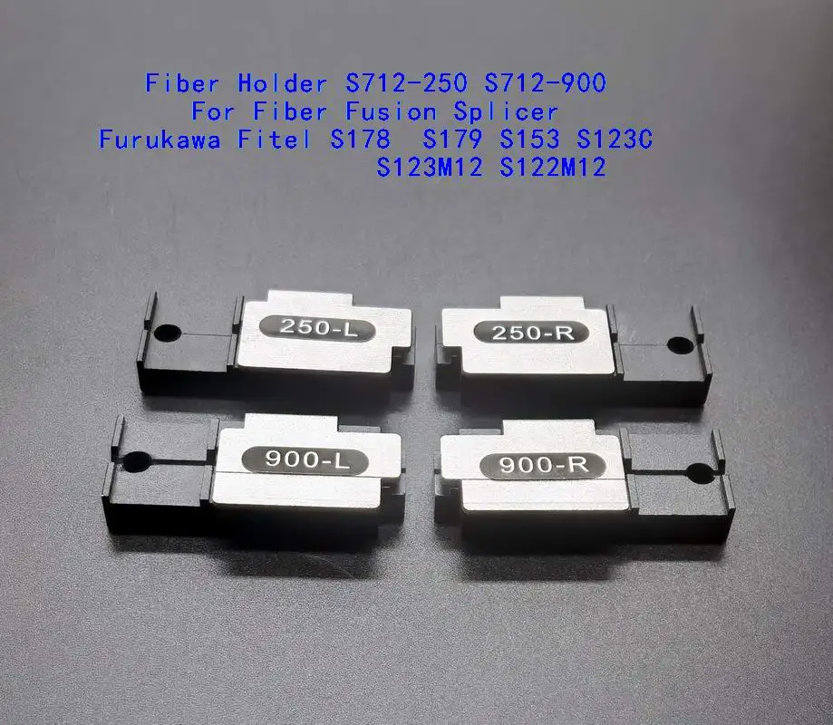 Fibra Hoder S712-250 S712-900 para empalmador de fusión de fibra Furukawa Fitel S178 S179 S153 S123C S123M S122M piezas de soporte de fibra