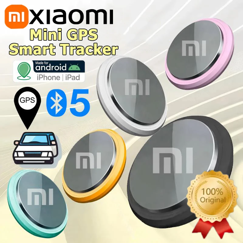 جهاز تعقب صغير بنظام تحديد المواقع من Xiaomi، تذكير ذكي لمكافحة الفقدان للحيوانات الأليفة، محفظة، محفظة بلوتوث، مكتشف محمول، محدد موقع تتبع العلامة الهوائية