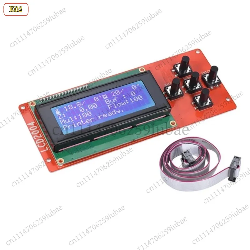 BK LCD2004 Blue Screen Control Panel Display Monitor RAMPS 1.4 For A8 A8L 3D Printer Replacement Parts