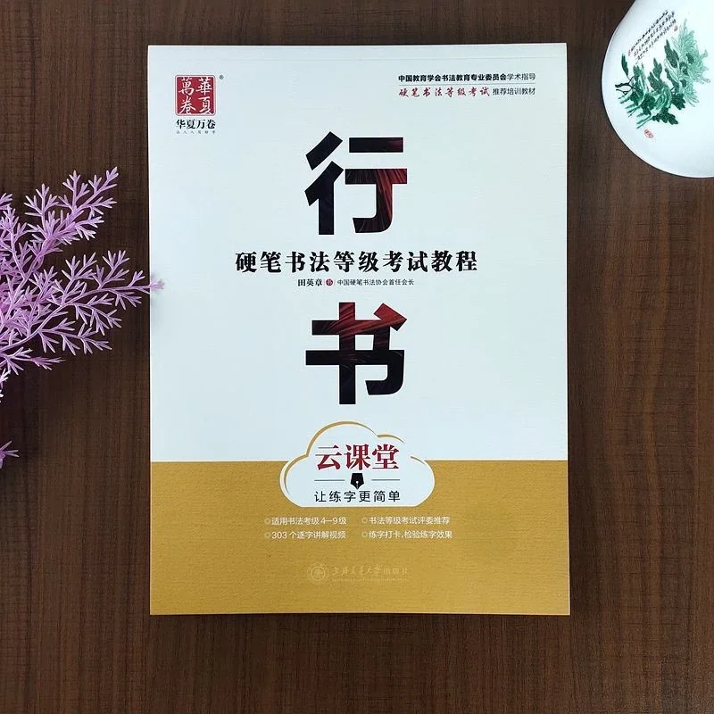 Running Regular Script Copybook Beginner Chinese Character Copying Tian Book Yingzhang Hard Pen Official Script Calligraphy Book