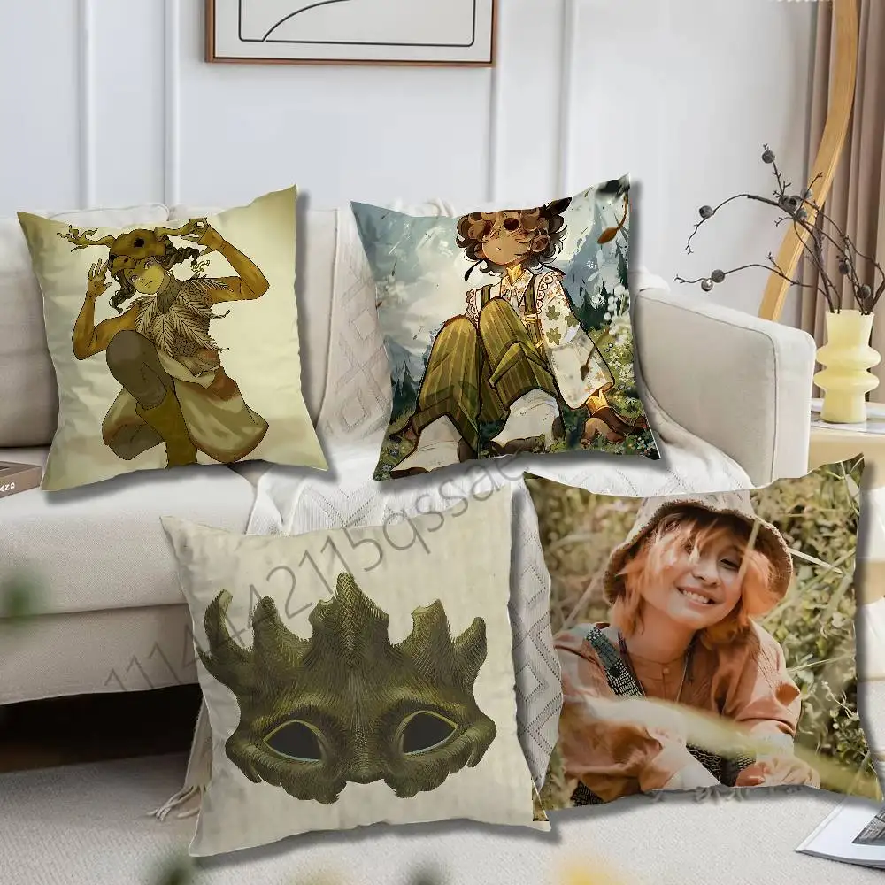 For Y-Yaelokre Hayfields Harpy Hare Pillow cases Sofa cushion cover home bedroom room decoration