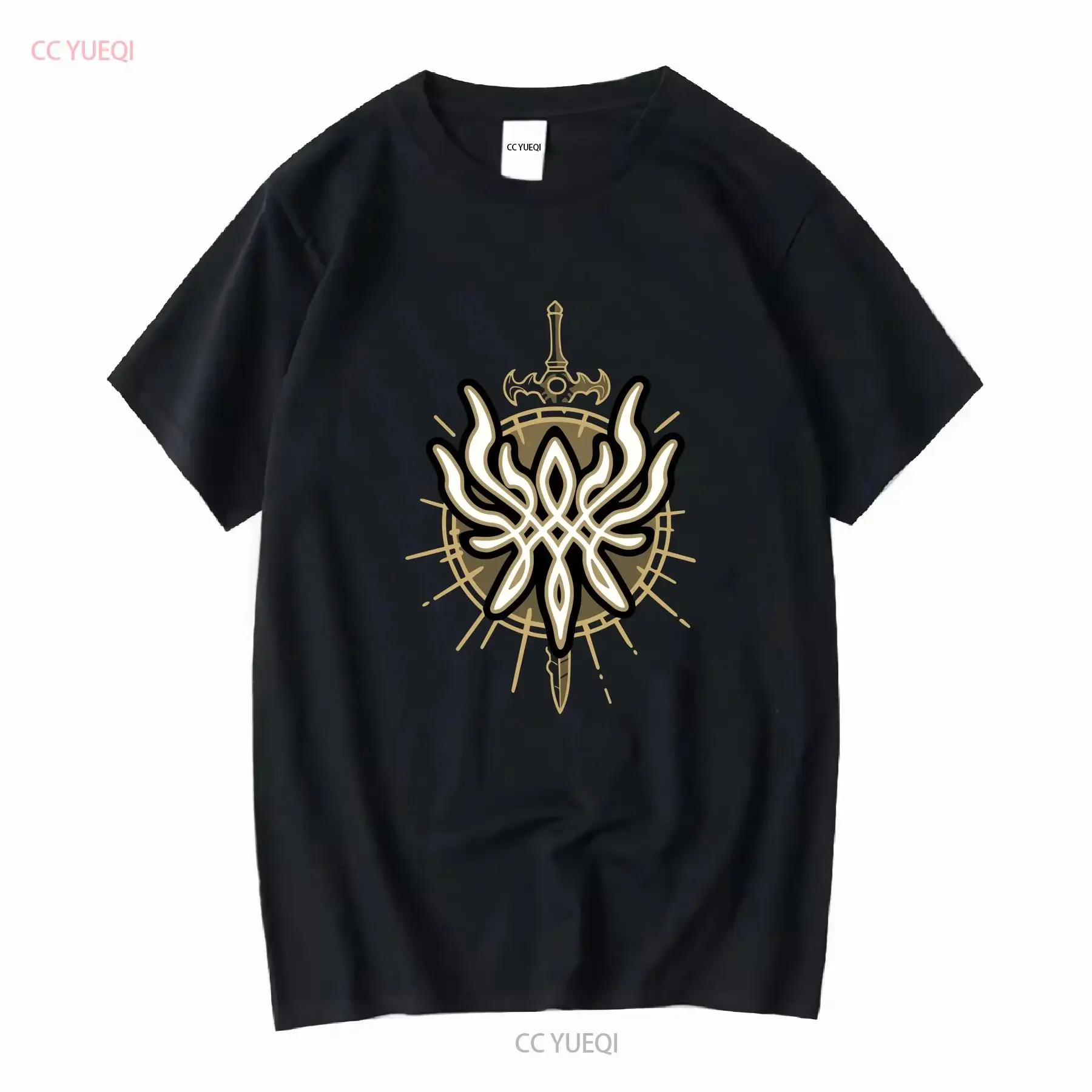 Camiseta Fire Emblem B FE3H Byleth Sword Three casas Dimitri Claude Edelgard manga larga o corta vintage Gráfico lavado