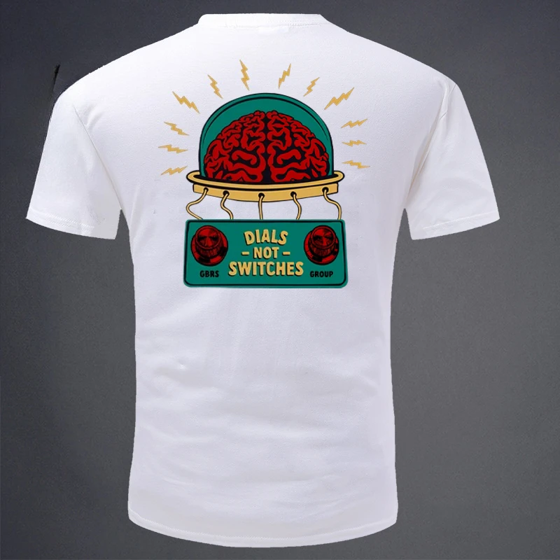 Collection Homme 2026 : Nouveaux produits d'été, T-shirt à manches courtes « Tough Bear Conquer Full Soldier », Vêtements pour homme robuste, Brain Charge