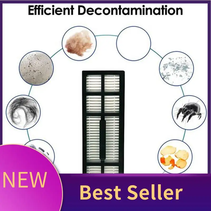 

ABLU-16PCS Replacement Parts For Eufy X10 Pro Omni Robot Vacuum Accessories Main Side Brush Mop Cloth Pads Hepa Filters
