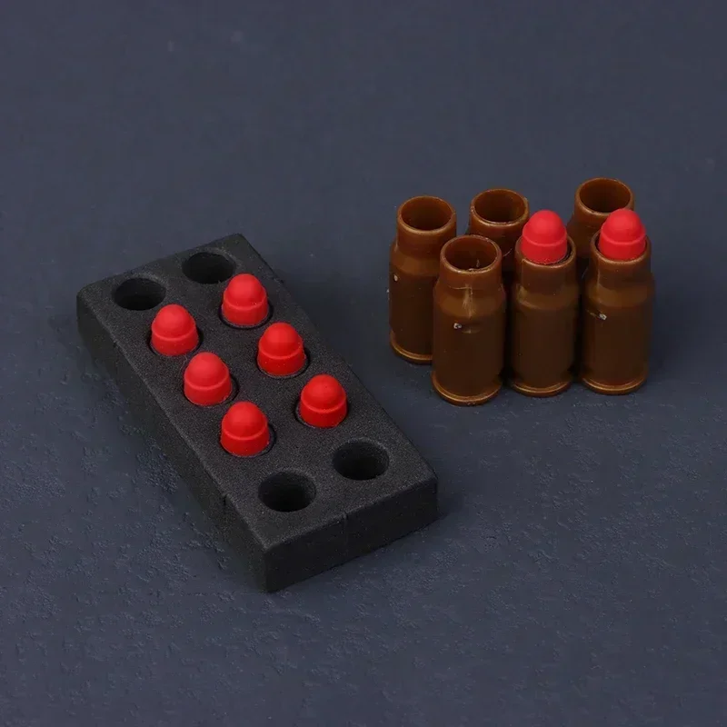 Soft Bullet For/M1911/UPS/Desert Eagle Toy Gun 7mm Small Soft Bullet Cartridge Clip Accessories For Ejection Gun