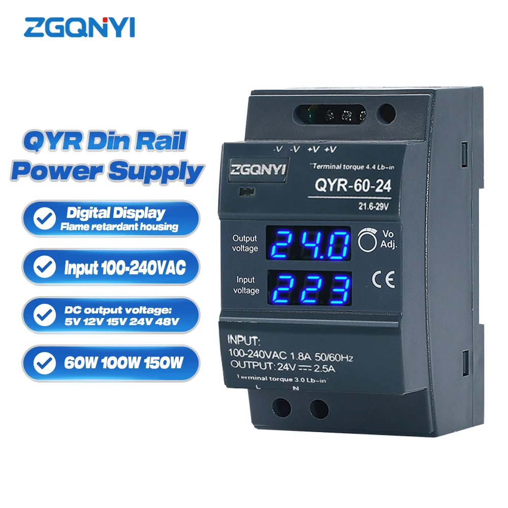 digital-display-din-rail-switching-power-supply-60w-100w-150w-5v-12v-24v-48v-60v-1a-2a-5a-ac-to-dc-smps-industry-power-supply