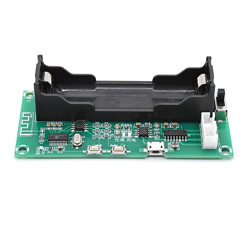 XH-A153 Audio Amplifier Board 18650 Lithium Battery 3W+3W Stereo Low Power Amplifier Board Dual-channel DC 5V PAM8403 Chip