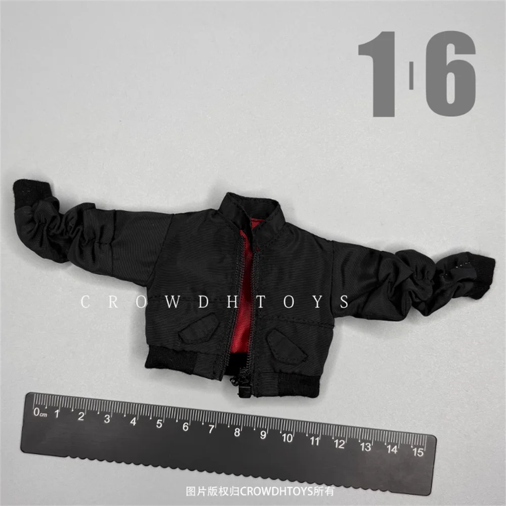เสื้อแจ็คเก็ตแฟชั่นทันสมัย 1/6th 3ATOYS CROWDHTOYS  3 สีให้เลือก อุปกรณ์เสริมสำหรับโมเดลของเล่น สำหรับฟิกเกอร์แอคชั่น TBL PH ขนาด 12 นิ้ว DIY
