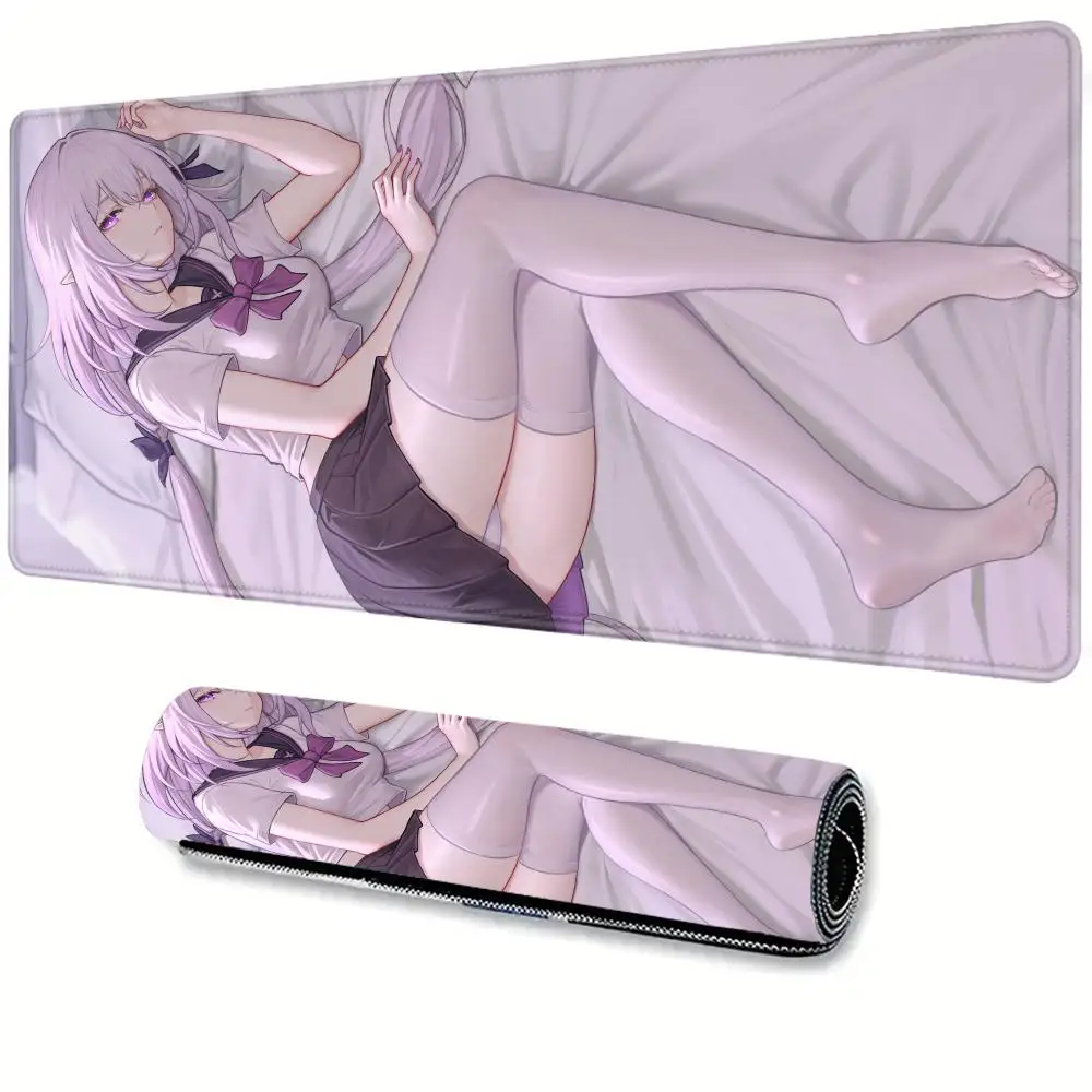 

New HD Printing Castorice Desk Mat XXL Honkai Star Rail HSR Game Mouse Pad Lock Edge Mice Mats Office Computer Keyboard Mousepad
