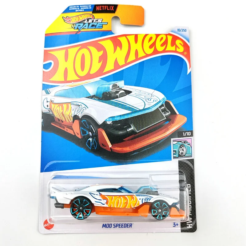 2024-10 Hot Wheels samochodów MOD SPEEDER 1/64 metalowych pojazdów zabawkowy Model odlewanych ciśnieniowo