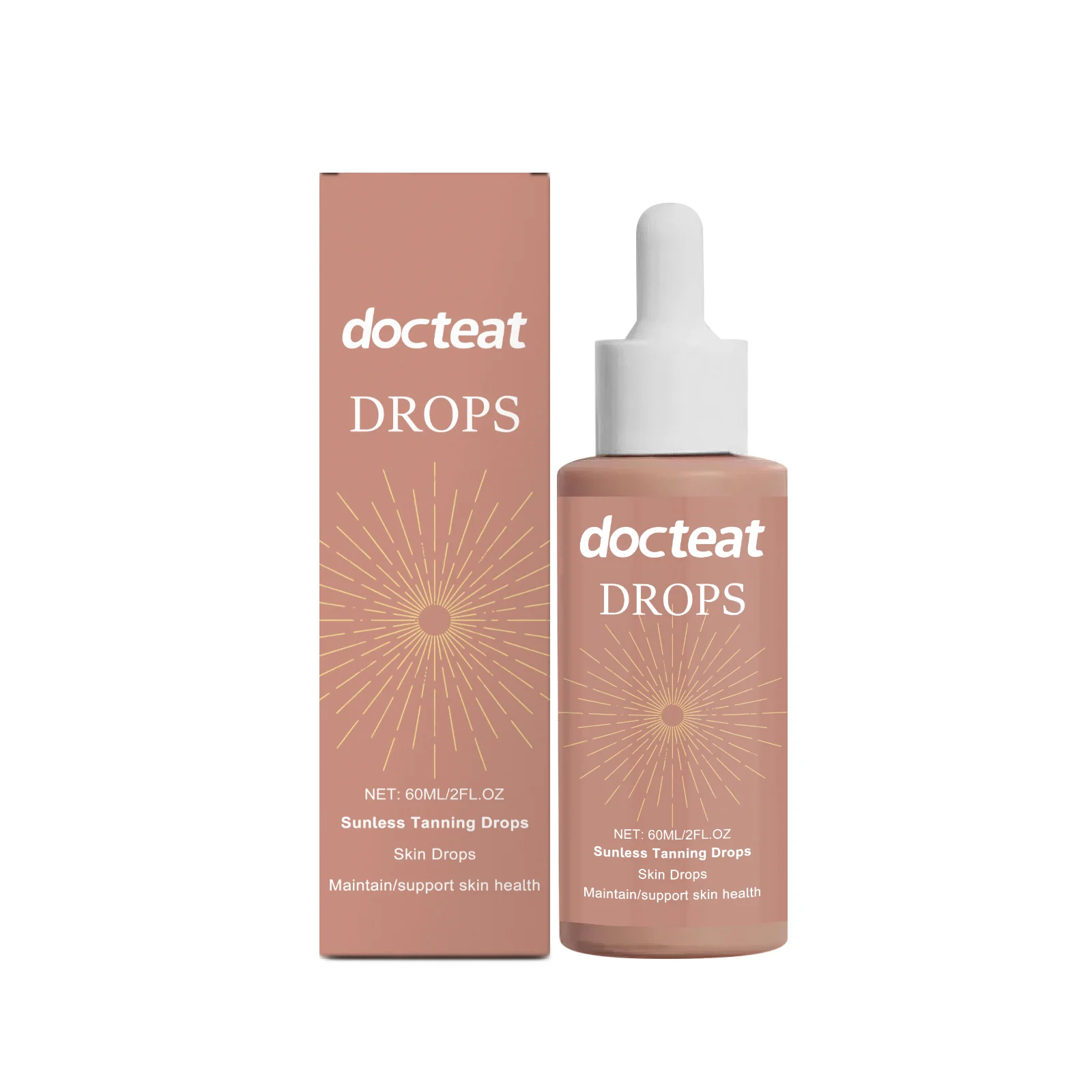 Pure Herbal Tanning Supplement Drops, Light Absorbed Hydrated Smooth Refresh Original Lock Daily Elastic Body Treatment - view 6