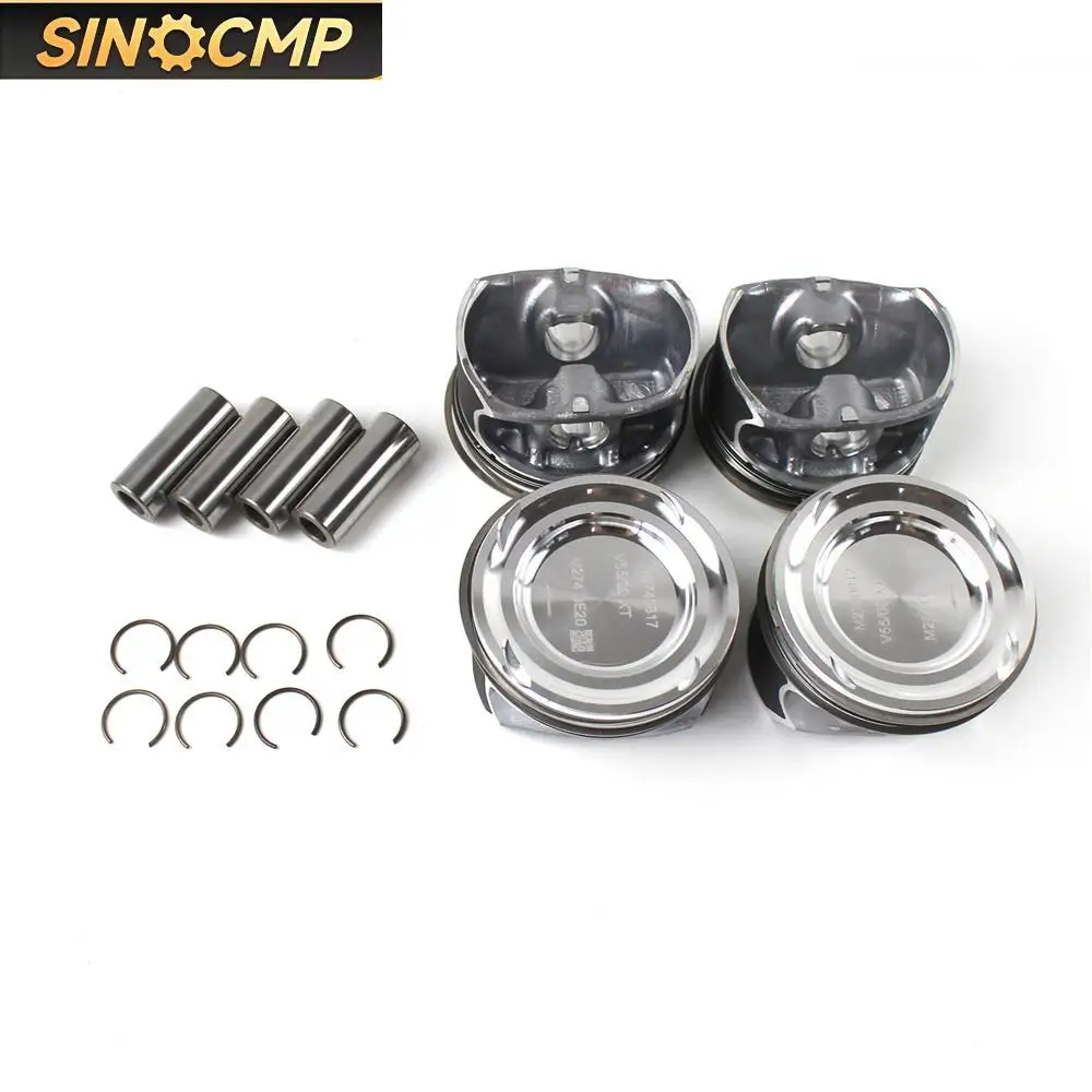 

M274.920 27403016172740300900 Pistons Set For Mercedes-Benz C250 C300 W205 2.0T M274.9 Engines & Components Pistons Parts 4 Pcs