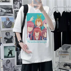 the quintessential bride t shirt men streetwear funny anime Tee male comic designer clothing