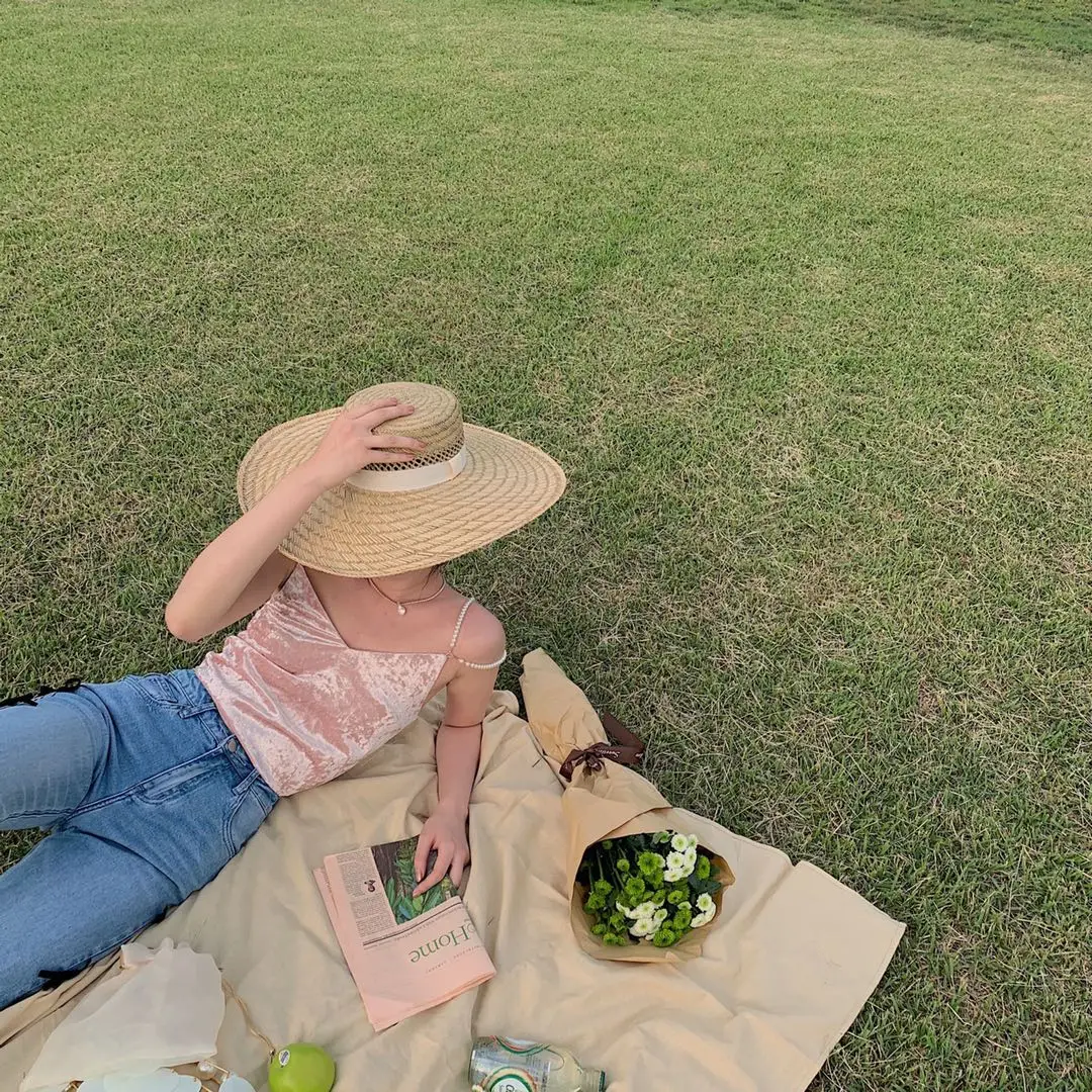 

Amor Little Mermaid Diamond Velvet Pearl Strap Women's Vest Top Sweet A-Line Summer Faion Straight Cut Single Piece