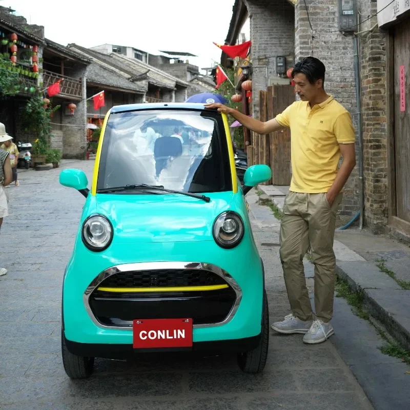 EEC COC L6e 2 Seat Small Cars 45km/h Electric Car Rhd for Sale