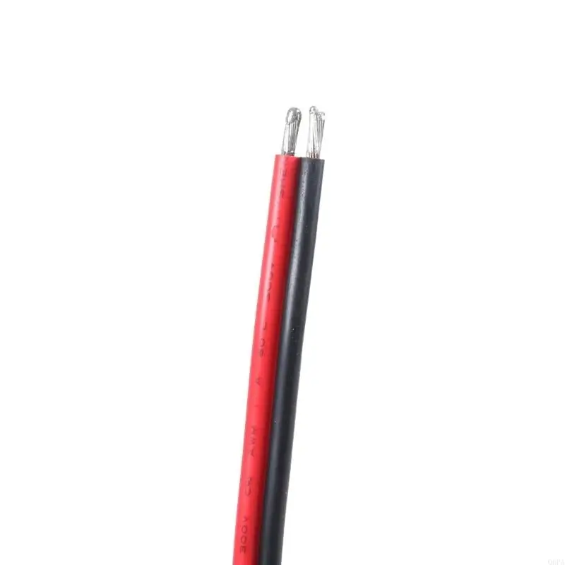 Q6PA DC7909 Power Pigtails Cable 8mm Male/Female Plug to Bare Wire Open End Power Wire Supply Repair Cable 14AWG 7.9x0.9mm