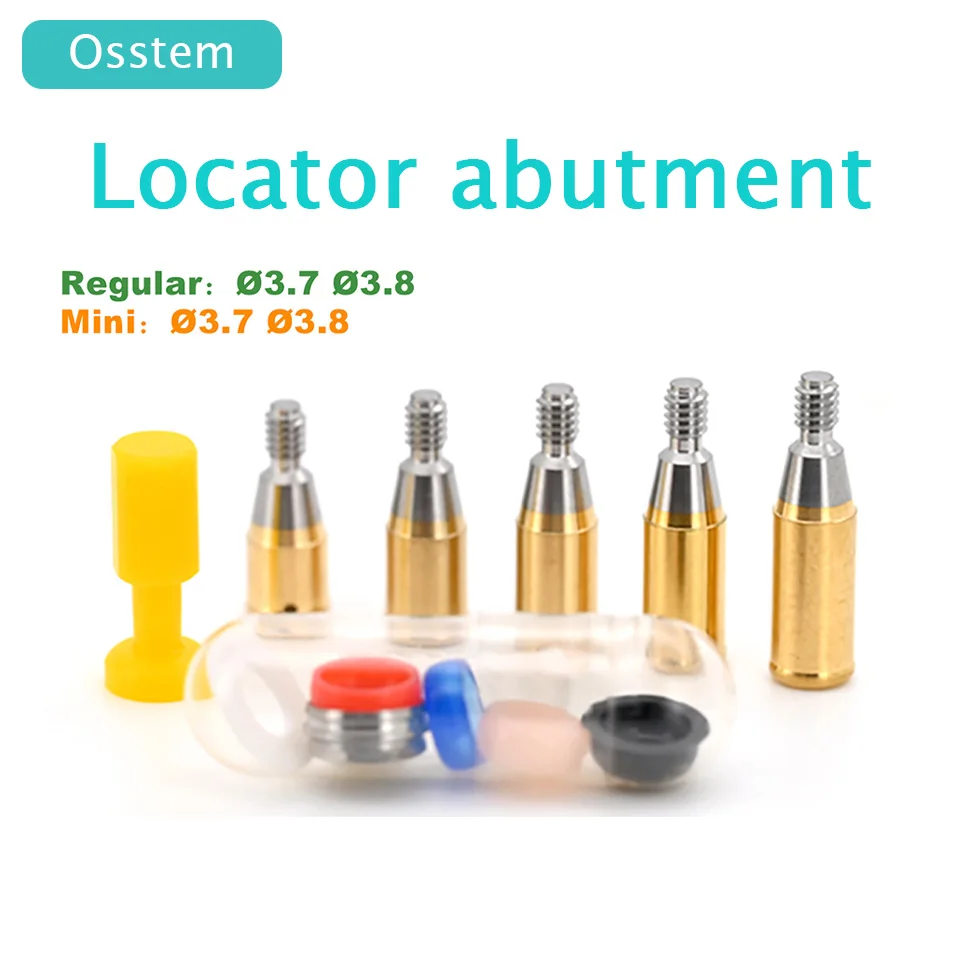 Dental Implant Locator Abutment For Osstem GH 1.0-7.0mm Titanium Overdenture Attachment System Restoration Accessories Factory