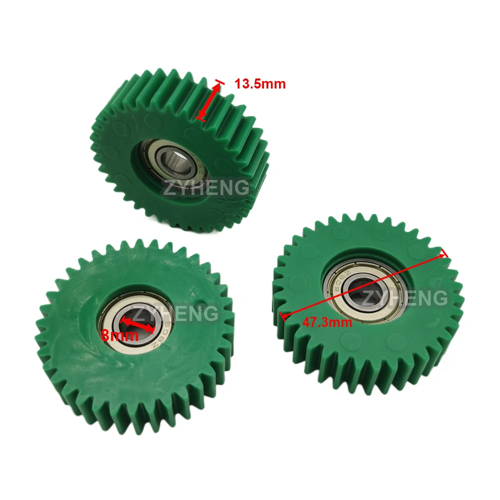 47,3x13,5mm Elektrische Fahrrad 36T Planetengetriebe mit 608z Lager Fahrrad Nylon Zahn Getriebe Für Bafang 500W motor Getriebe Zubehör – Detail 3