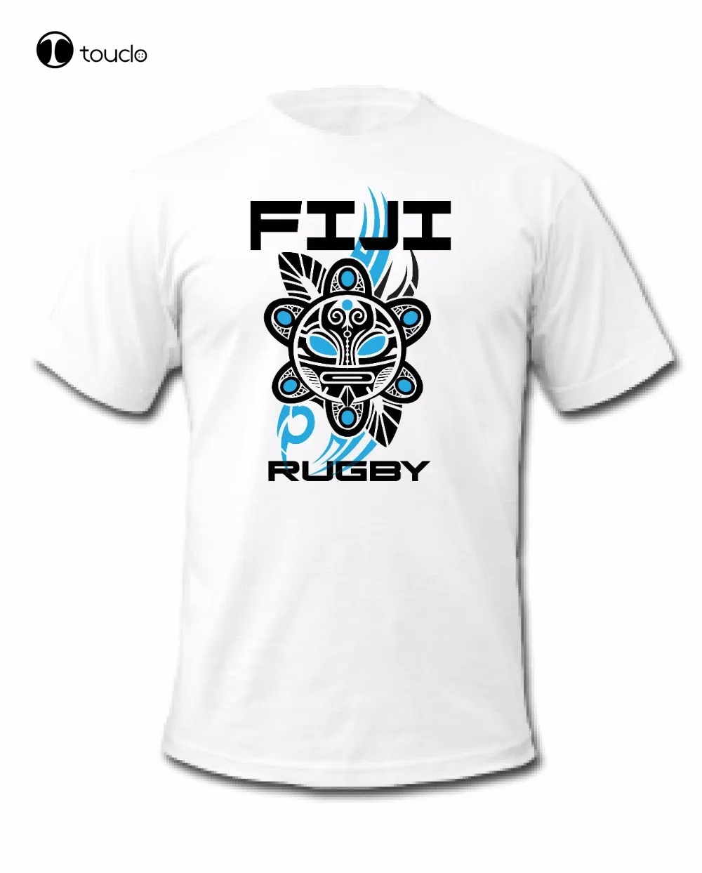 T Shirt Fashion Fiji Rugbyer Championship Tattoo Mask Slim Fit T Shirts Men'S Shirts Short Sleeve Trend Clothing High Quality