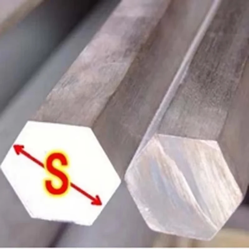 Hexagonal 304 Stainless Steel Solid Bar 5-10mm Custom Cutting Service Mechanical DIY Assembly Parts