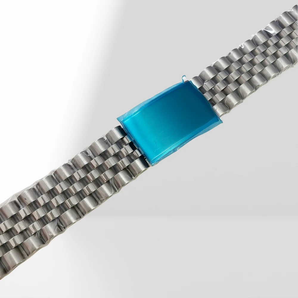 حافظة NH35 40 مم، زجاج مقوس، حافظة من الفولاذ المقاوم للصدأ، حزام من الفولاذ المقاوم للصدأ Nh35 NH36 أجزاء ساعة مقاومة للماء