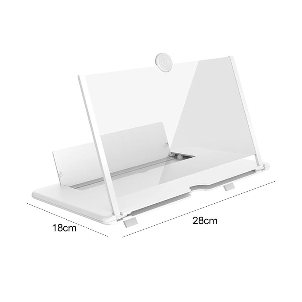 

Увеличитель экрана для мобильных устройств, складная подставка-держатель, видеоувеличитель, 10-дюймовый 3D-увеличитель экрана для телефона