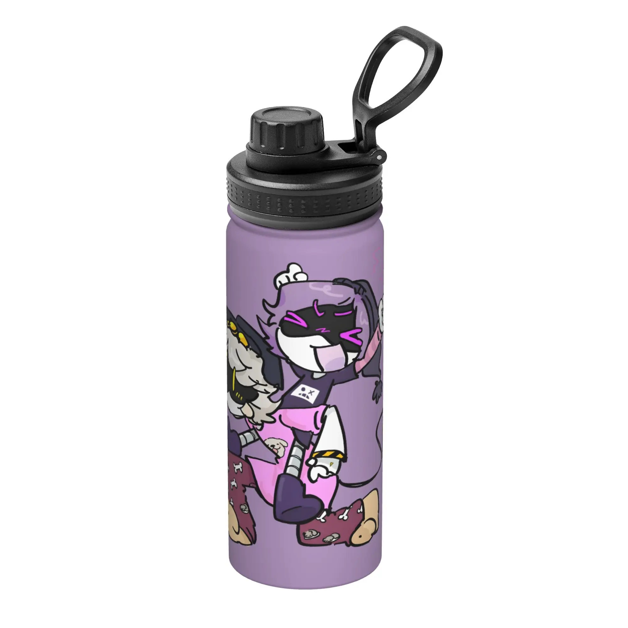 Uzi Doorman Murders Drones 18OZ Sports Insulated Kettle  Coffee Cups Vacuum Flask Office Home Mug Water Bottle
