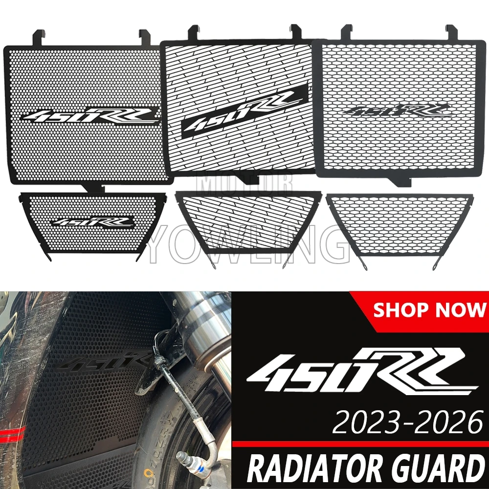 

FOR KOVE 450RR RR 450 450-RR 450 RR 2023 2024 2025 2026 Motorcycle Accessories Radiator Guard Grille Cooling Cover Protection