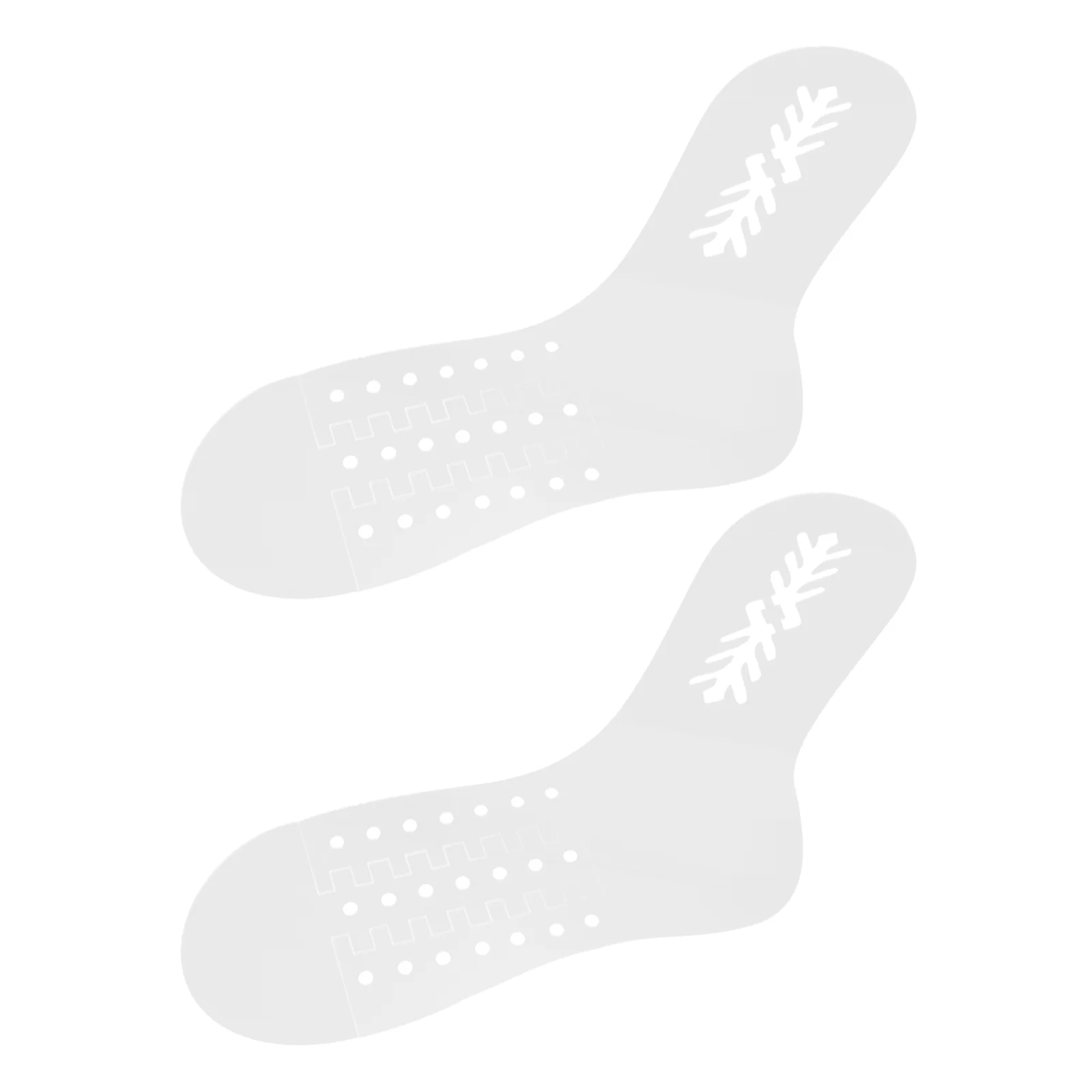 Modèle de chaussette au crochet manuel, forme de chaussettes en acrylique, moules de bas, accessoires d'affichage, 2 pièces