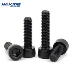 Tornillos hexagonales de cabeza de casquillo, tornillo Allen de acero al carbono de grado 12,9, Din912, M2, M2.5, M3, M4, M5, M6, M8, M10