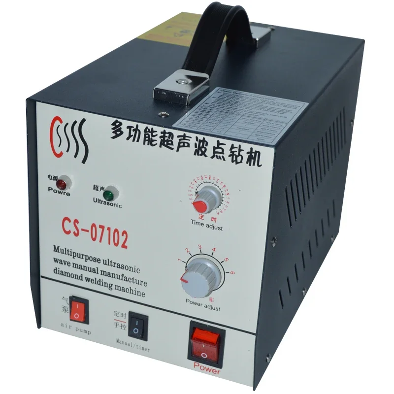 Ultrasonic Point Drilling Machine Ultrasonic Driller Rig Machine Hot Fix Stones Beads