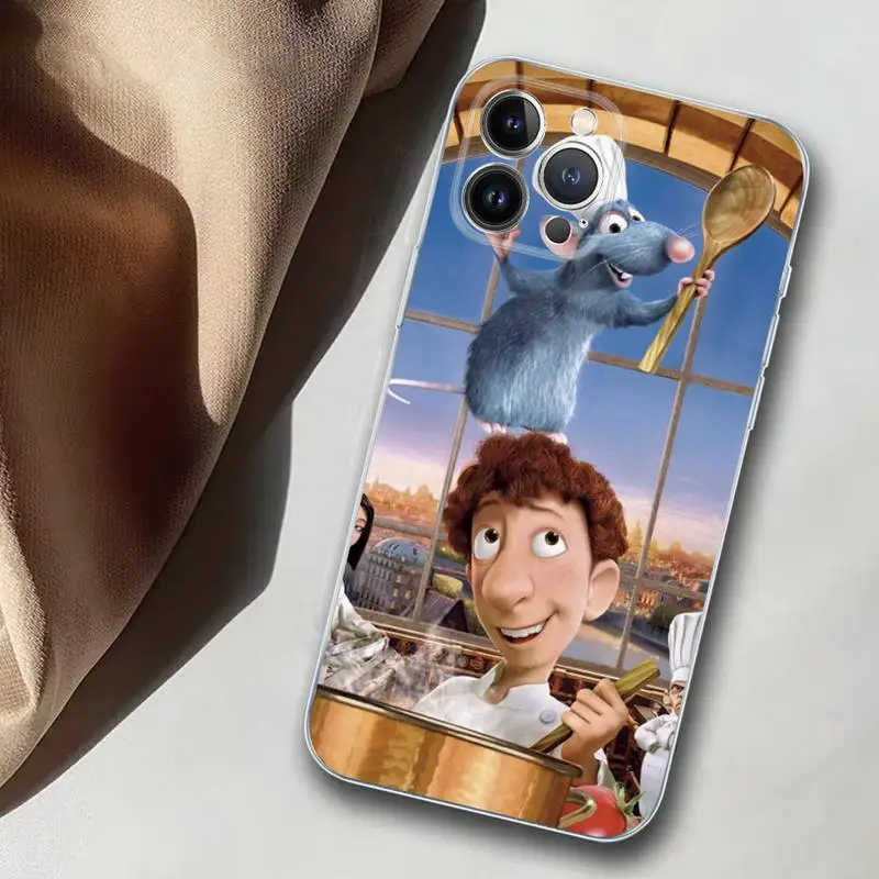 Disney Remy Ratatouille Phone Case For iPhone 14 13 12 Mini 11 Pro XS Max X XR SE 6 7 8 Plus Soft Silicone Cover