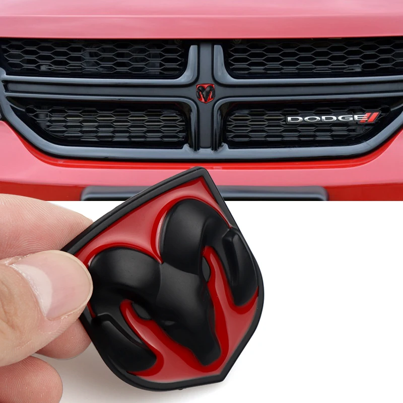 Emblema 3D para coche, calcomanía para capó, guardabarros, maletero, parte trasera, para Dodge Durango, Caliber, Dakota, Neon, SXT, Nitro, Ram, Avenger