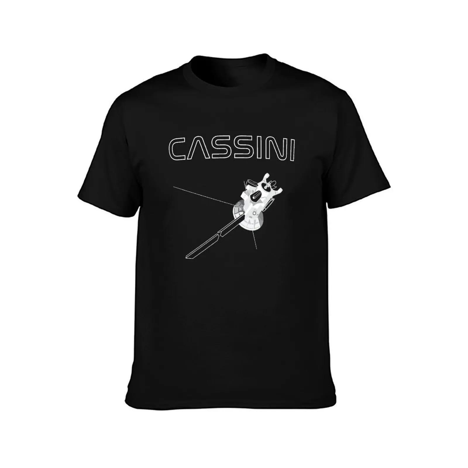 Cassini-Huygens Mission T-Shirt Soft Cotton Print T-Shirt